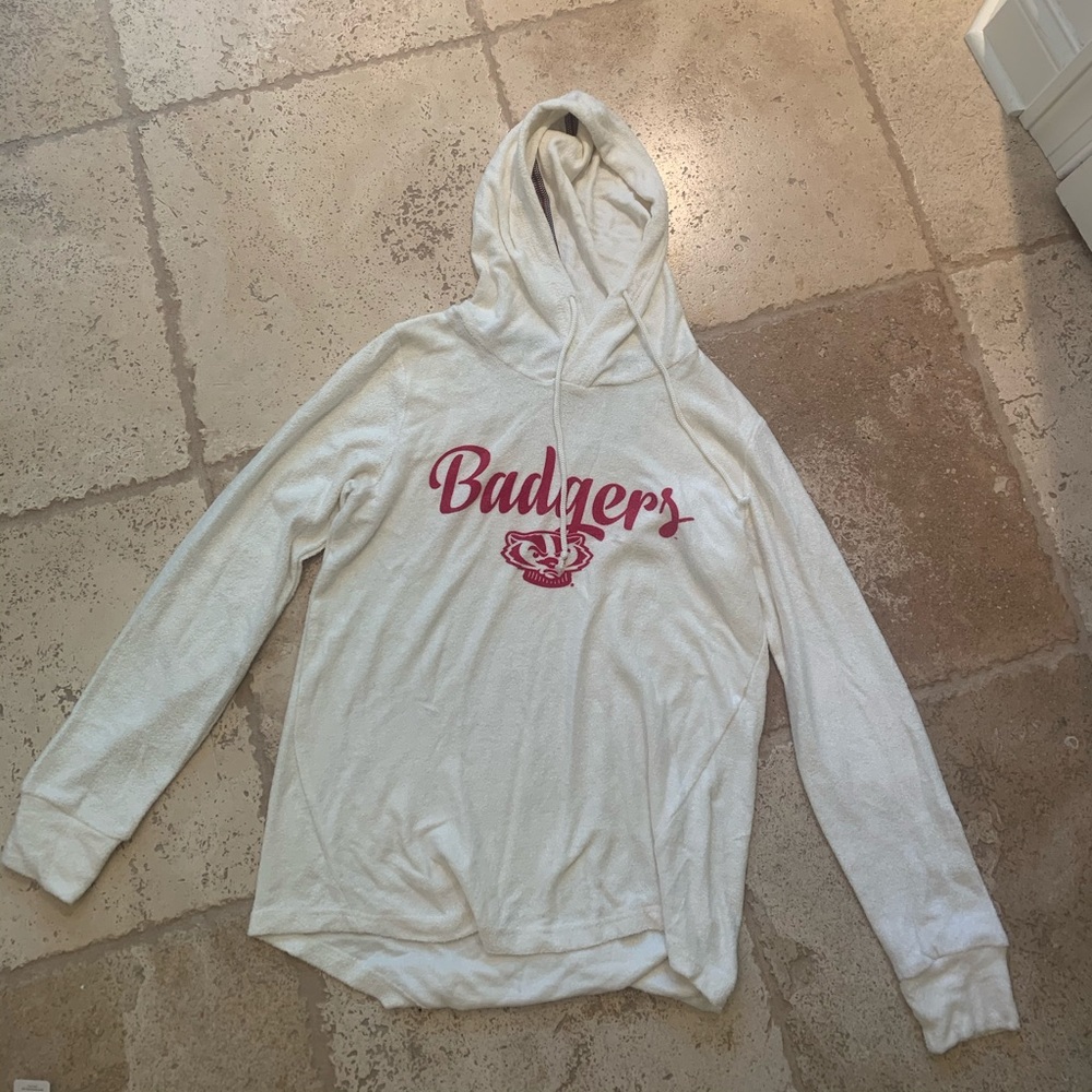 Wisconsin badgers fuzzy pullover